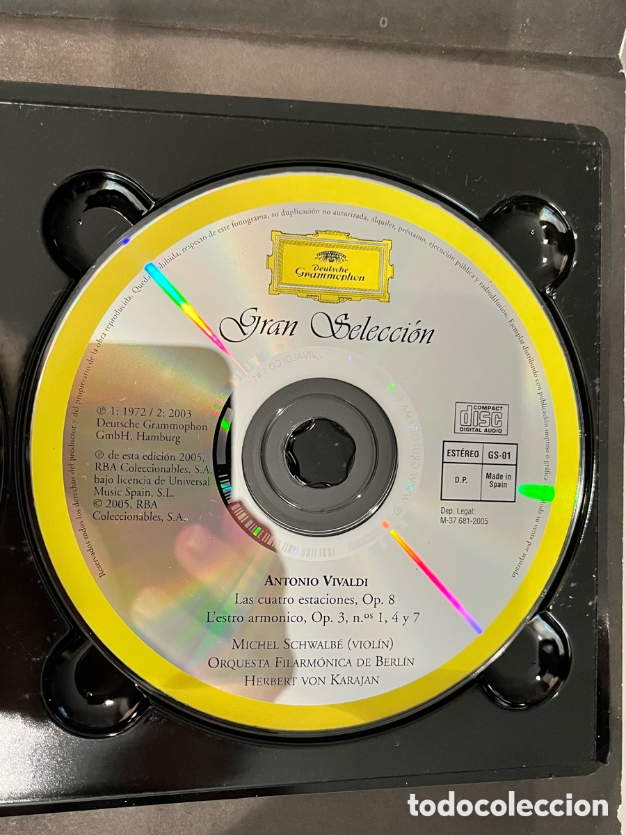 CDs de m&uacute;sica: Libro VIVALDI y dos CD (dentro del libro) &ldquo;Las Cuatro Estaciones&rdquo; - Foto 6