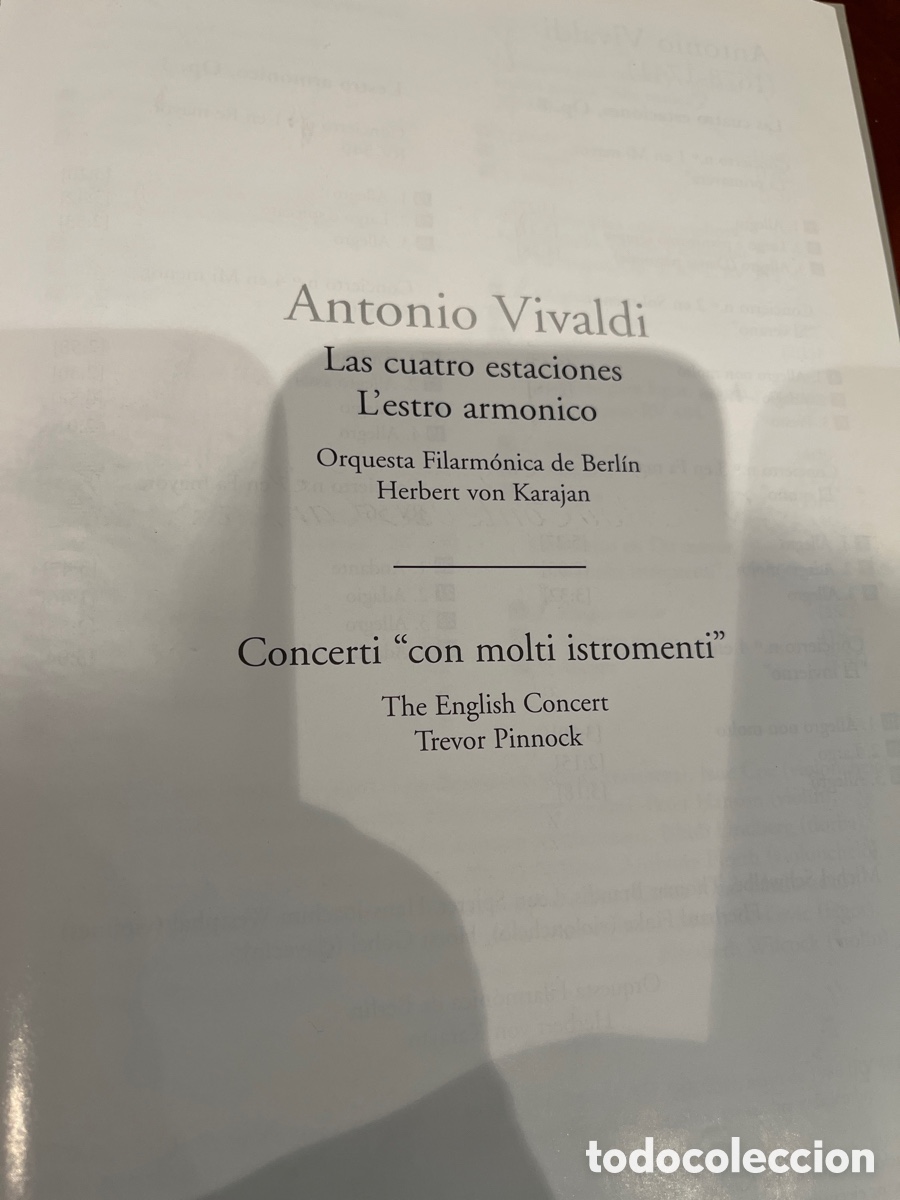 CDs de m&uacute;sica: Libro VIVALDI y dos CD (dentro del libro) &ldquo;Las Cuatro Estaciones&rdquo; - Foto 10
