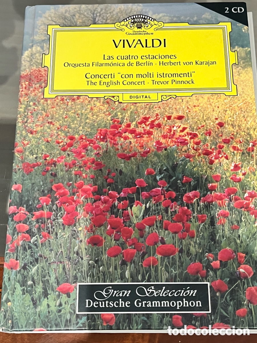 CDs de m&uacute;sica: Libro VIVALDI y dos CD (dentro del libro) &ldquo;Las Cuatro Estaciones&rdquo; - Foto 1