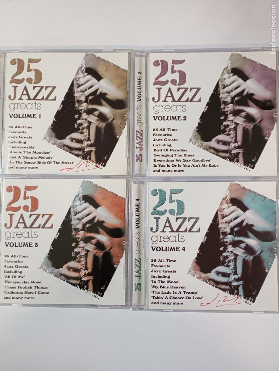CDs de m&uacute;sica: 100 JAZZ GREATS. 4 CDS. TDKCD101 - Foto 3
