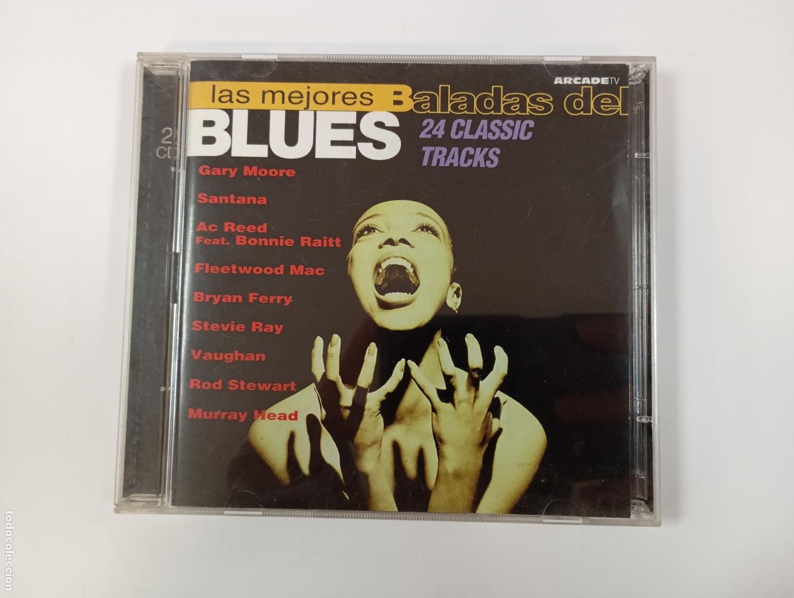 CD di Musica: LAS MEJORES BALADAS DEL BLUES. 24 CLASSIC TRACKS. DOBLE CD. TDKCD125