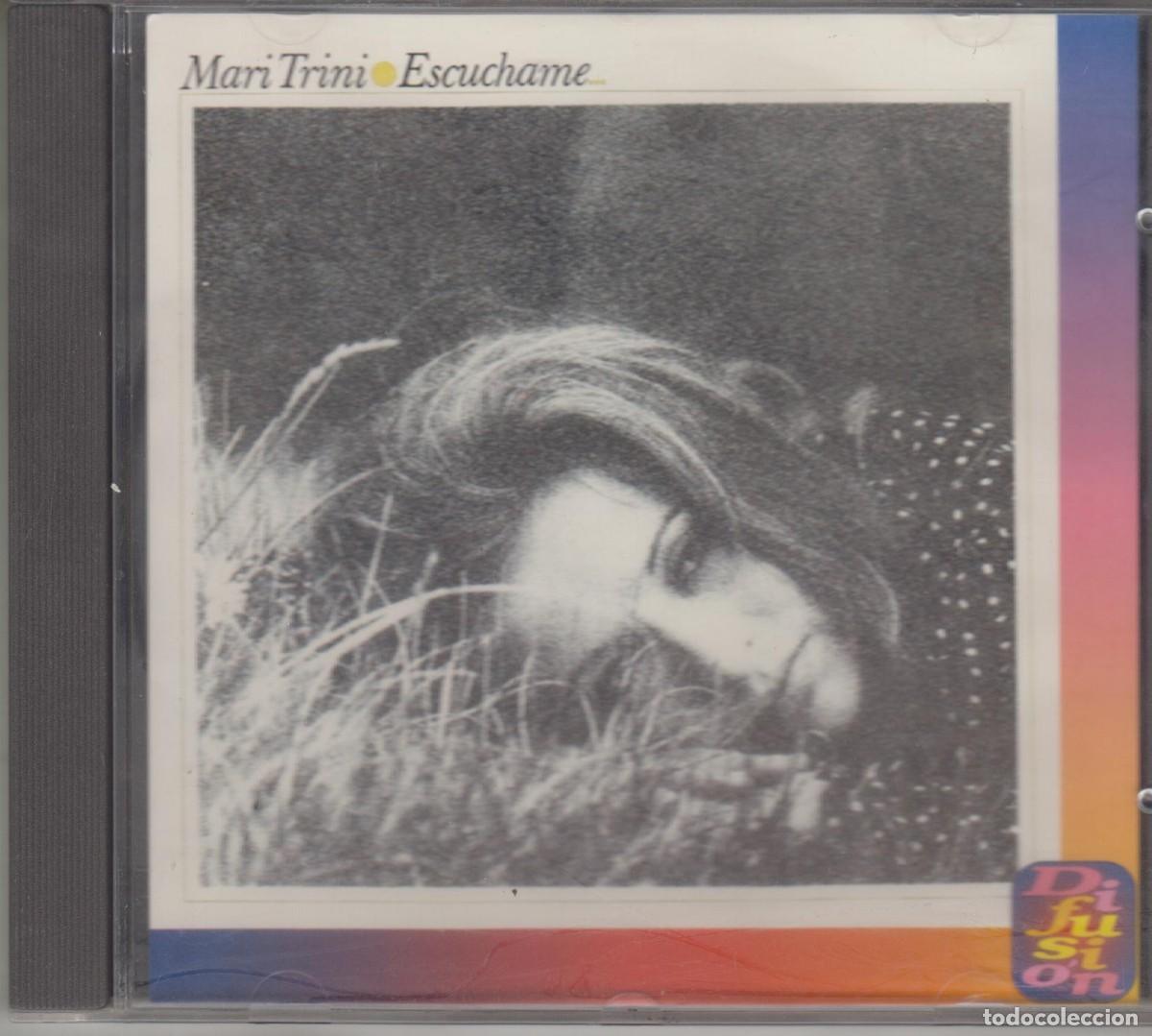 CDs de m&uacute;sica: Mari Trini cd Esc&uacute;chame 1994 Hispavox 8 temas - Foto 1