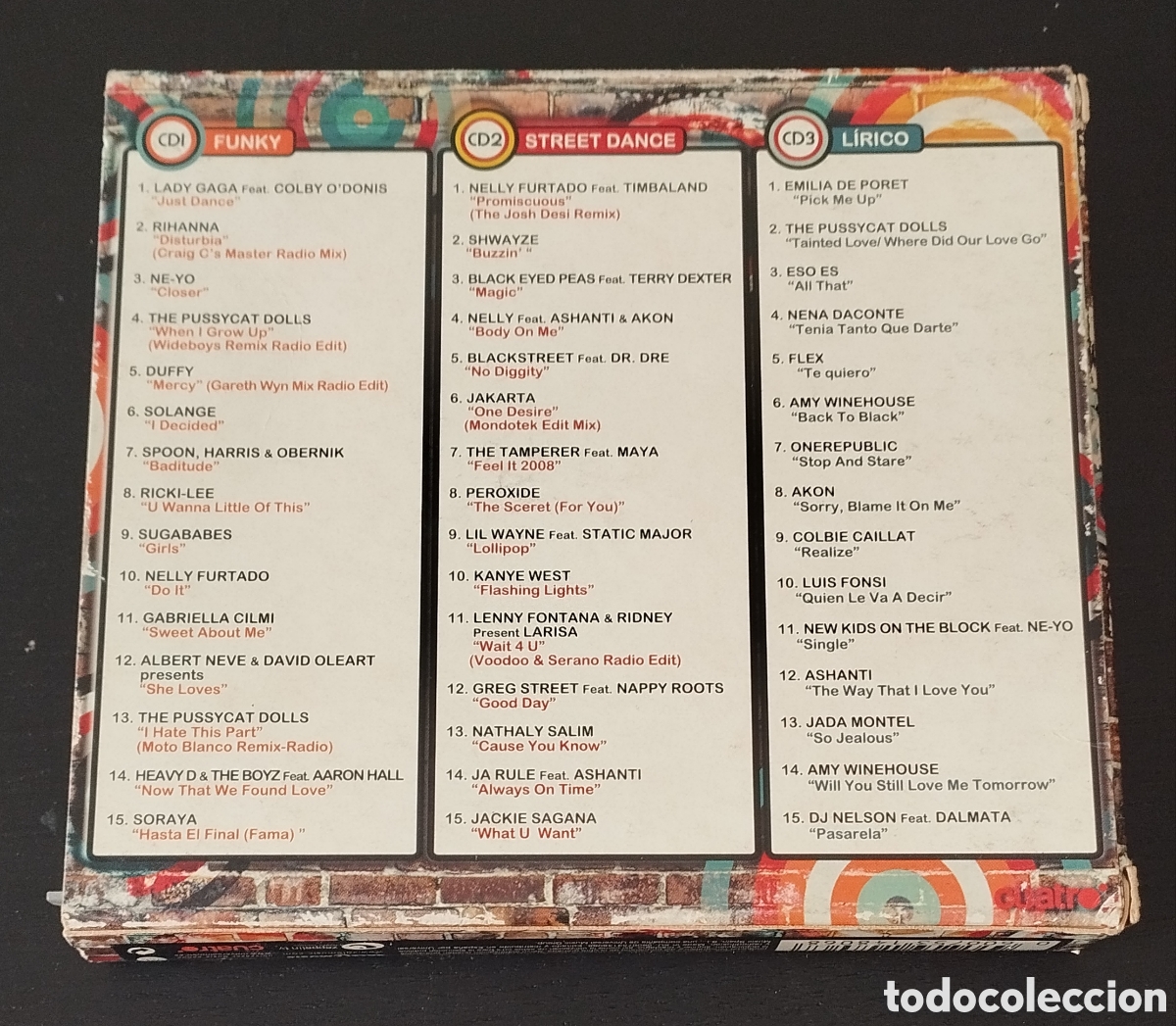 CDs de m&uacute;sica: BOX 3 CD FAMA A BAILAR. BOX CAJA. - Foto 2