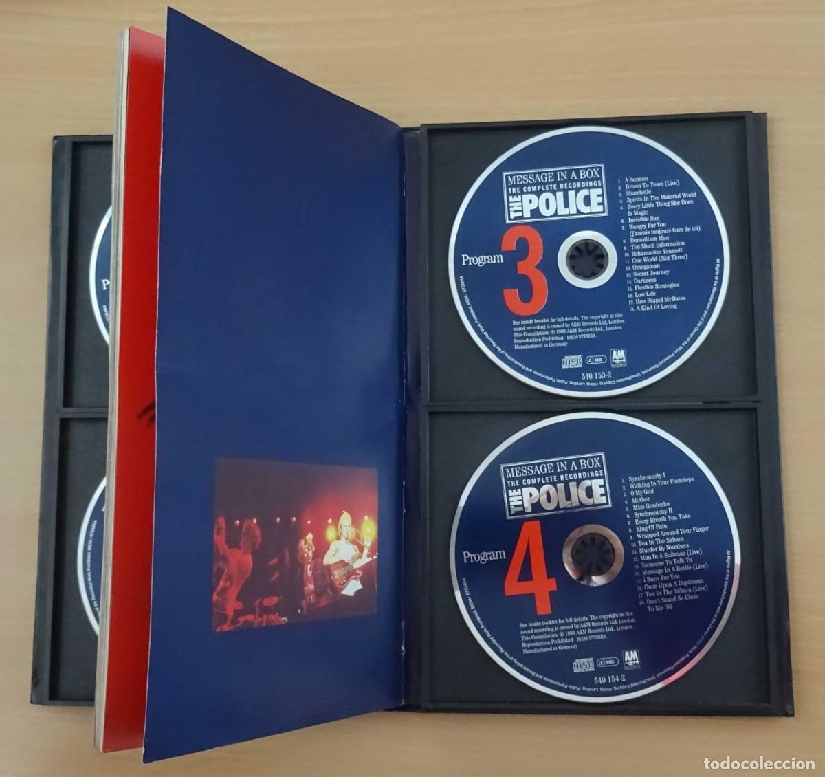 CDs de m&uacute;sica: THE POLICE MESSAGE IN A BACK (4 CD) - Foto 3