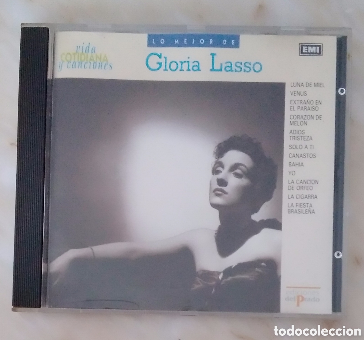 CDs de m&uacute;sica: CD LO MEJOR DE GLORIA LASSO - Foto 1