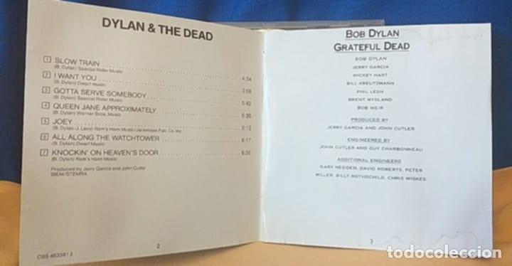 CDs de m&uacute;sica: CD BOB DYLAN DYLAN & THE DEAD 1989 - Foto 5