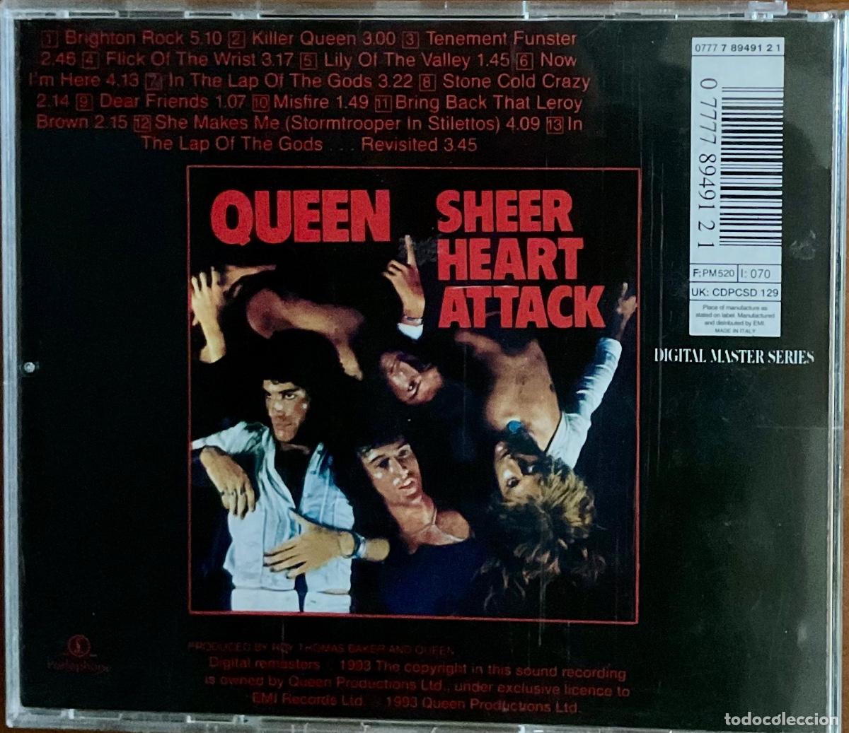 CDs de m&uacute;sica: QUEEN - SHEER HEART ATTACK - Foto 2