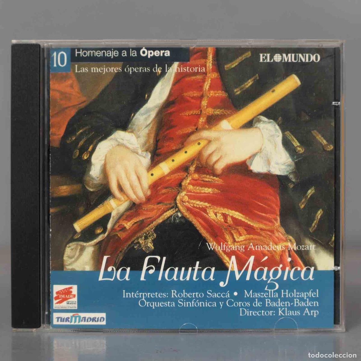 CDs de m&uacute;sica: CD. Arp &ndash; La Flauta M&aacute;gica MOZART - Foto 1