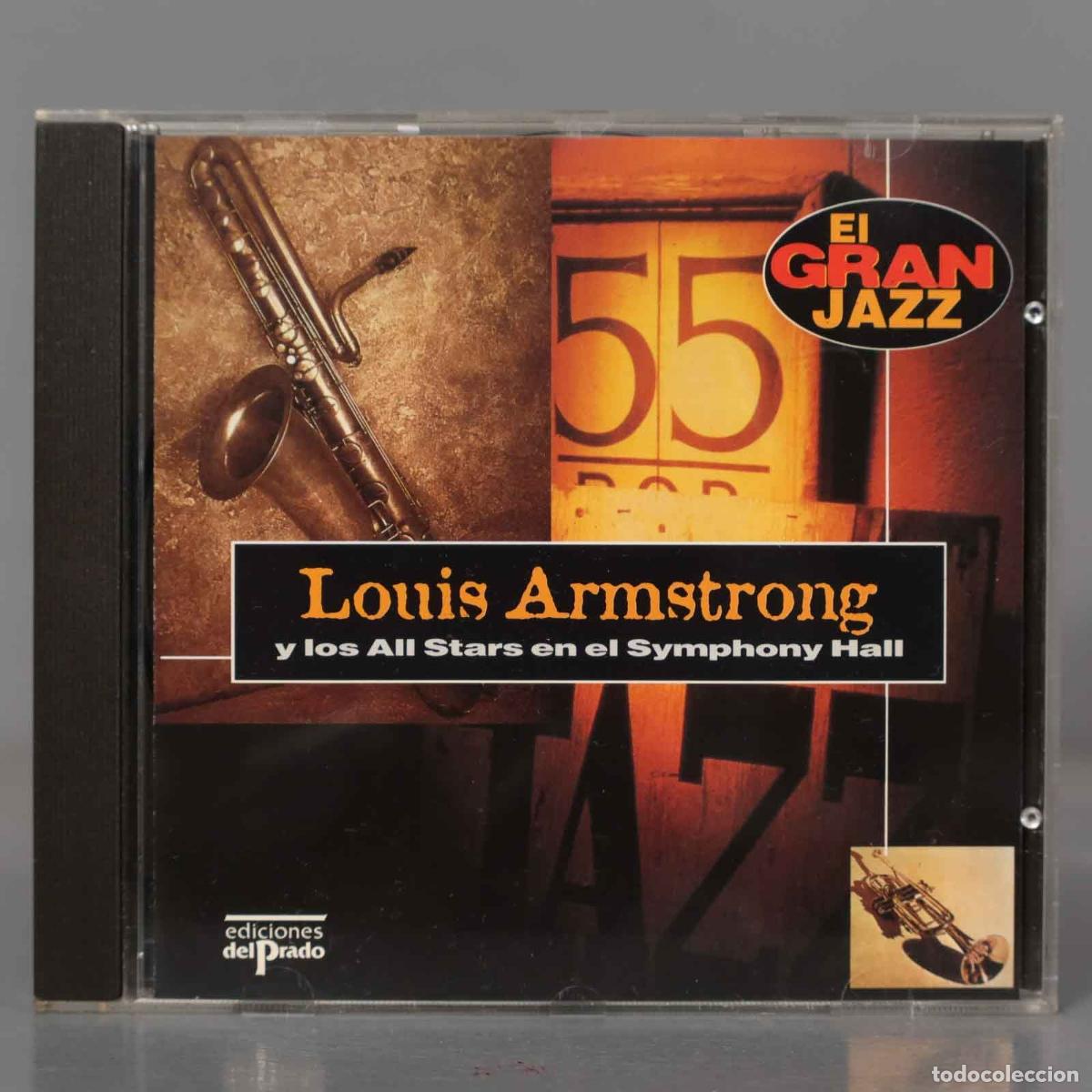 CDs de m&uacute;sica: CD. ARMSTRONG Y LOS ALL STARS EN EL SYMPHONY HALL - Foto 1