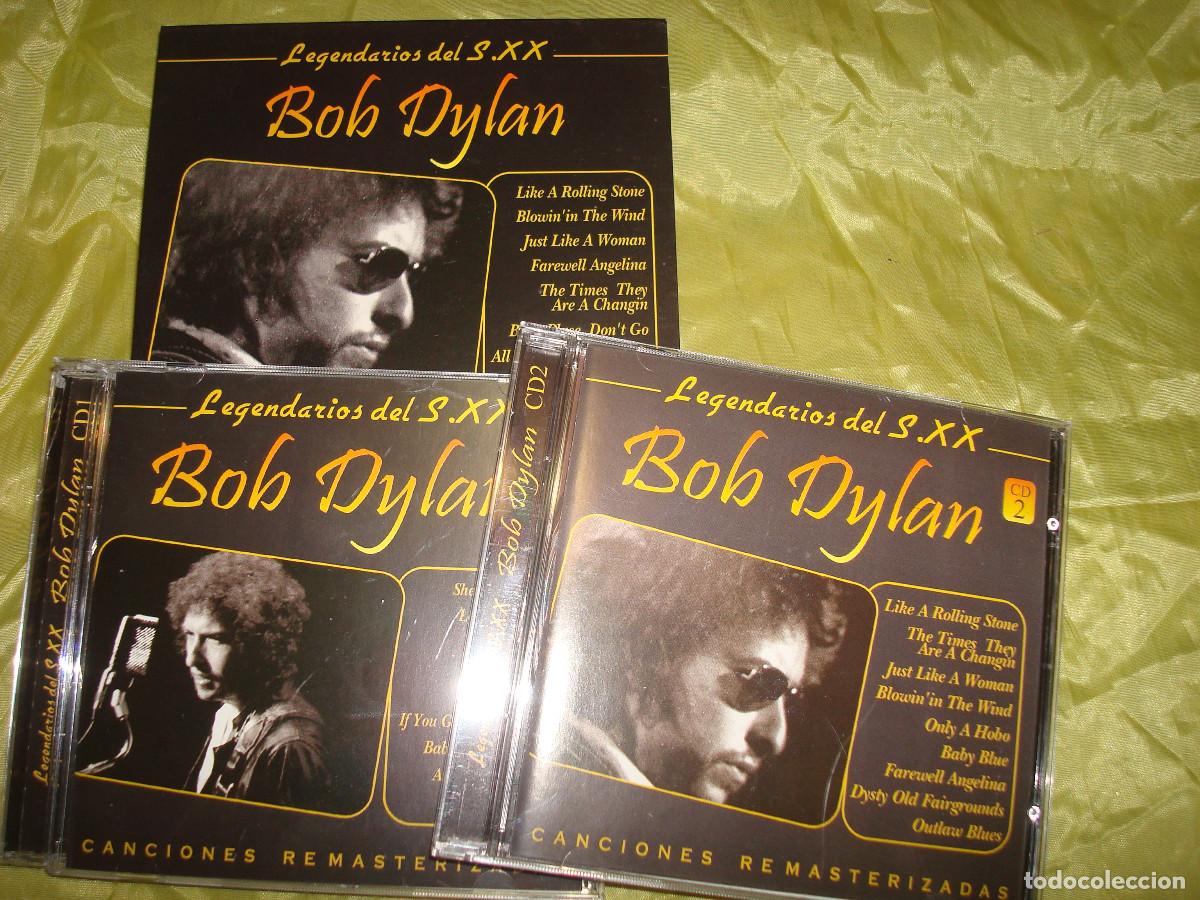 CDs de m&uacute;sica: LEGENDARIOS DEL S. XX : BOB DYLAN. 2 CD&acute;S. IMPECABLE - Foto 1