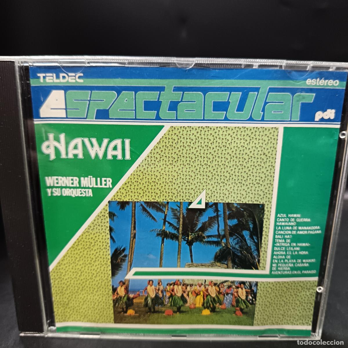 CDs de m&uacute;sica: WERNER MULLER Y SU ORQUESTA, HAWAI ESPECTACULAR. CD - Foto 1
