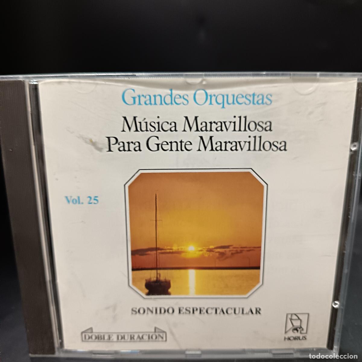 Music CDs: GRANDES ORQUESTAS, MUSICA MARAVILLOSA PARA GENTE MARAVILLOSA. CD