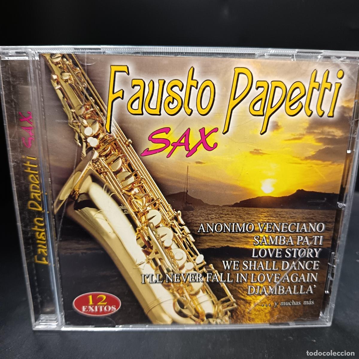 CDs de m&uacute;sica: FAUSTO PAPETTI, SAX. CD - Foto 1