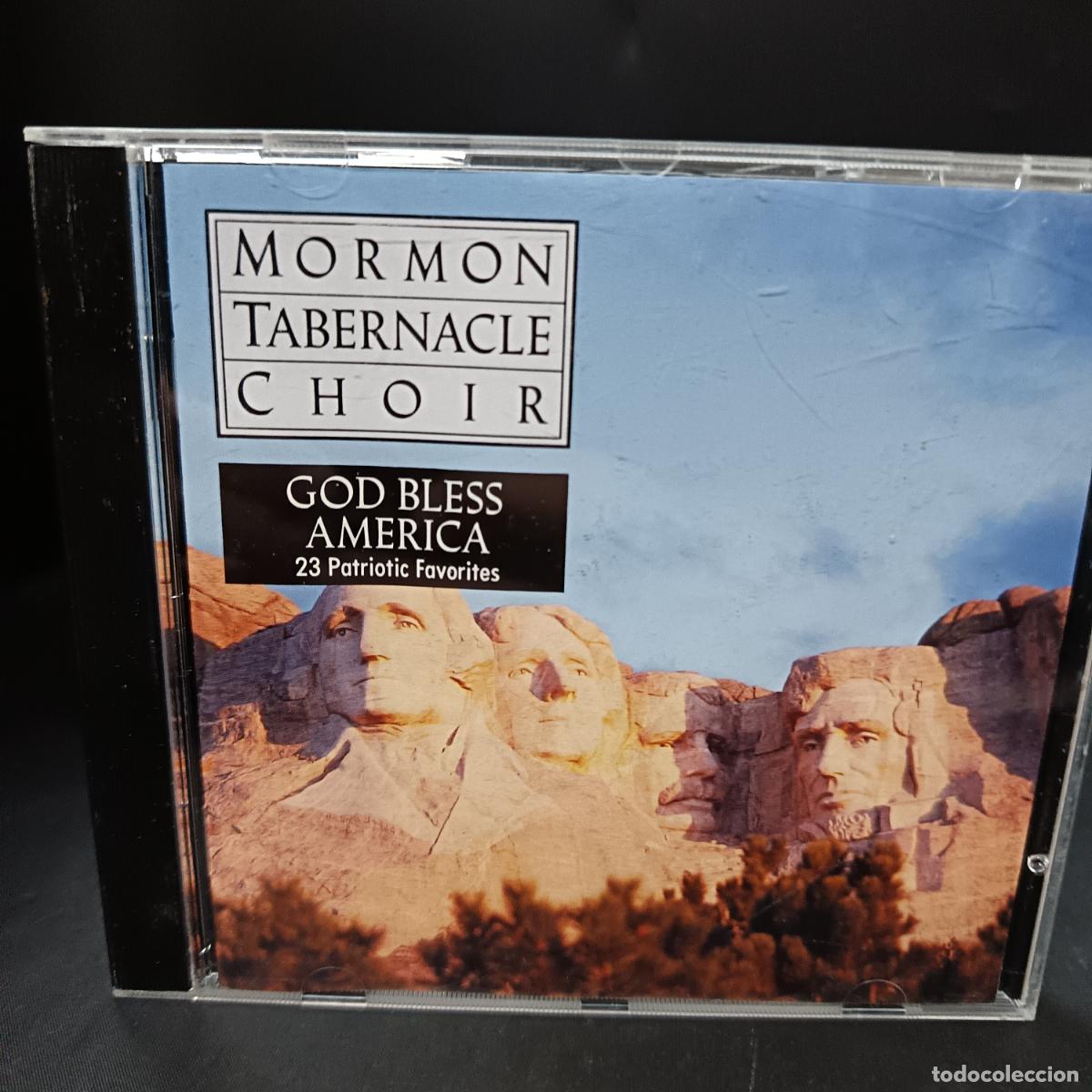 CD di Musica: MORMON TABERNACLE CHOIR, GOD BLESS AMERICA. 23 patriotic favorites. CD