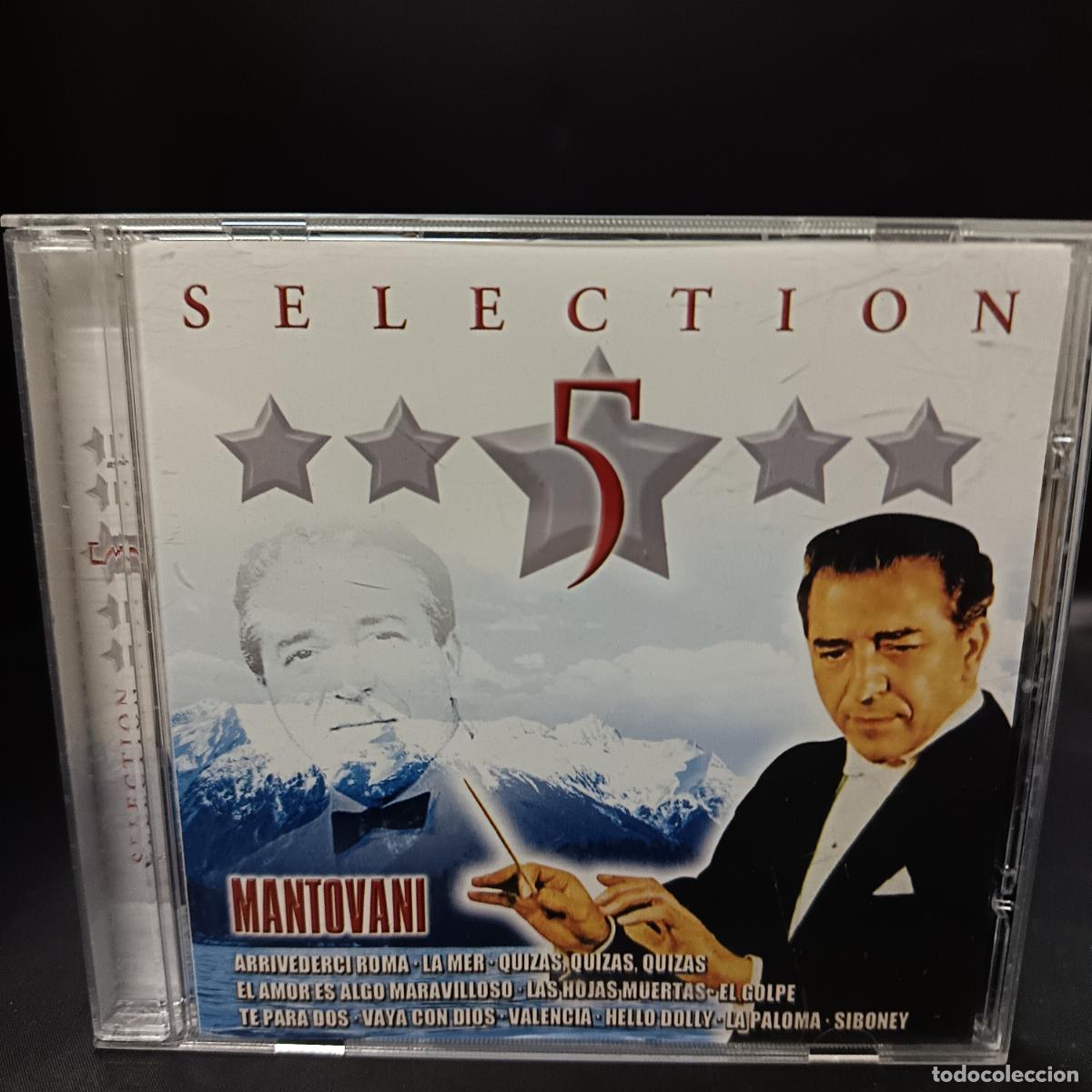 CDs de m&uacute;sica: MANTOVANI, 5 Estrellas SELECTION. CD - Foto 1