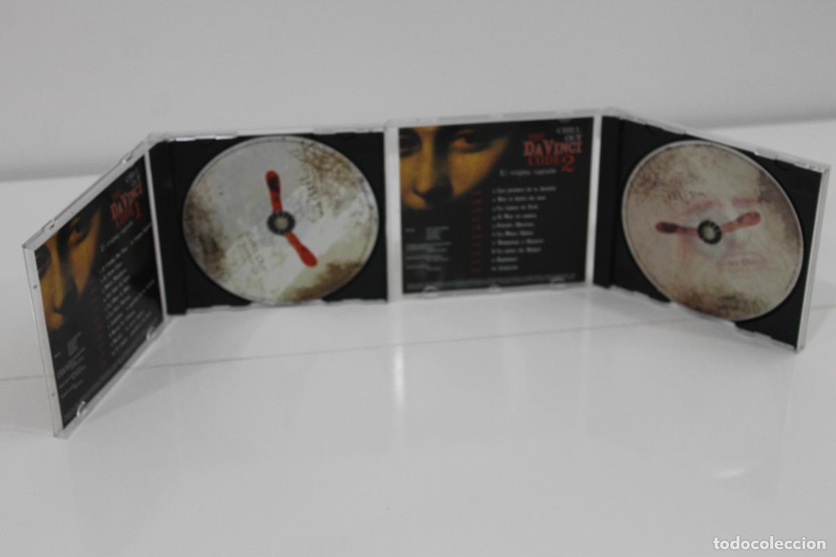 CDs de m&uacute;sica: EL ENIGMA SAGRADO THE DAVINCI CODE 1 Y 2 CHILL OUT CD - Foto 2