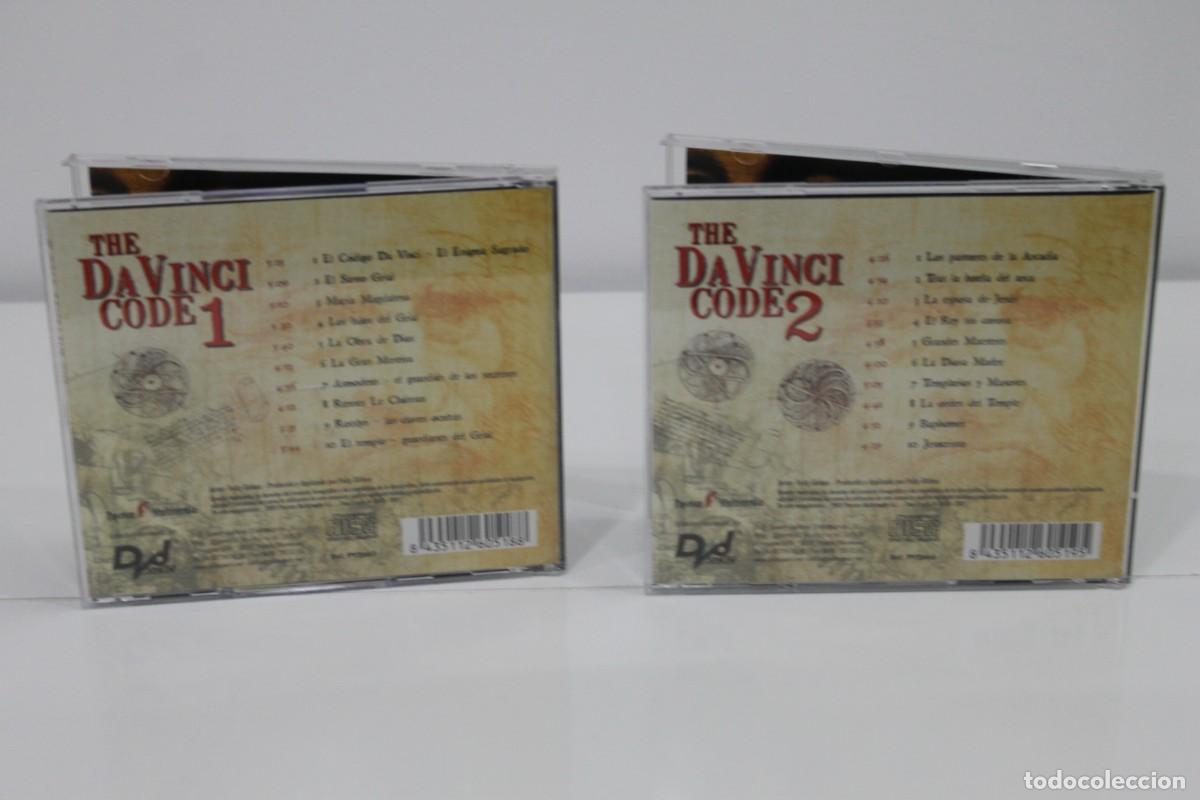 CDs de m&uacute;sica: EL ENIGMA SAGRADO THE DAVINCI CODE 1 Y 2 CHILL OUT CD - Foto 3