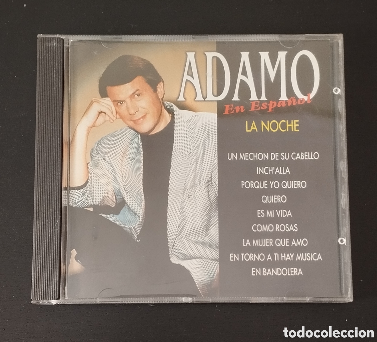 CDs de m&uacute;sica: CD ADAMO EN ESPA&Ntilde;OL. LA NOCHE - Foto 1