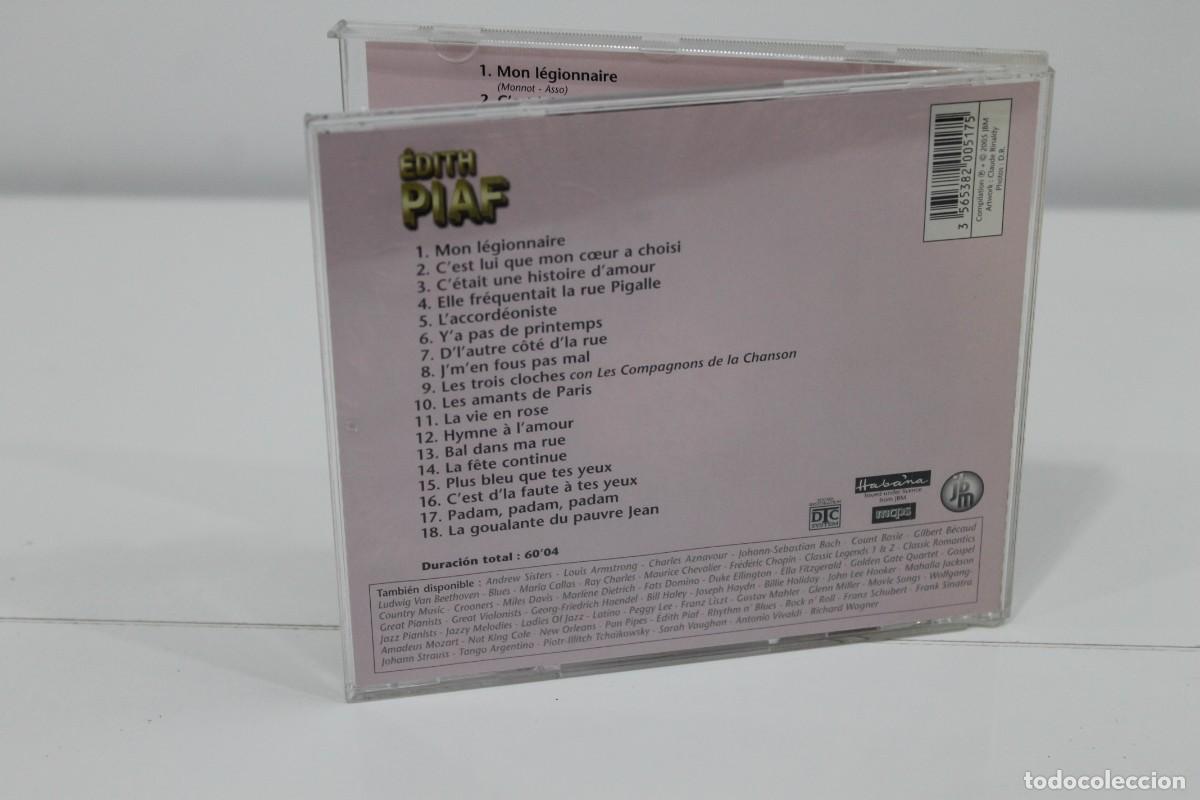 CDs de m&uacute;sica: EDITH PIAF LA VIE EN ROSE CD - Foto 3