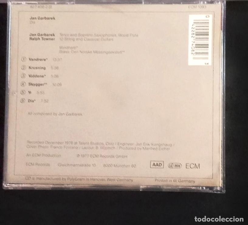 CDs de m&uacute;sica: JAN GARBAREK - DIS (1977 ) - ECM - Foto 2