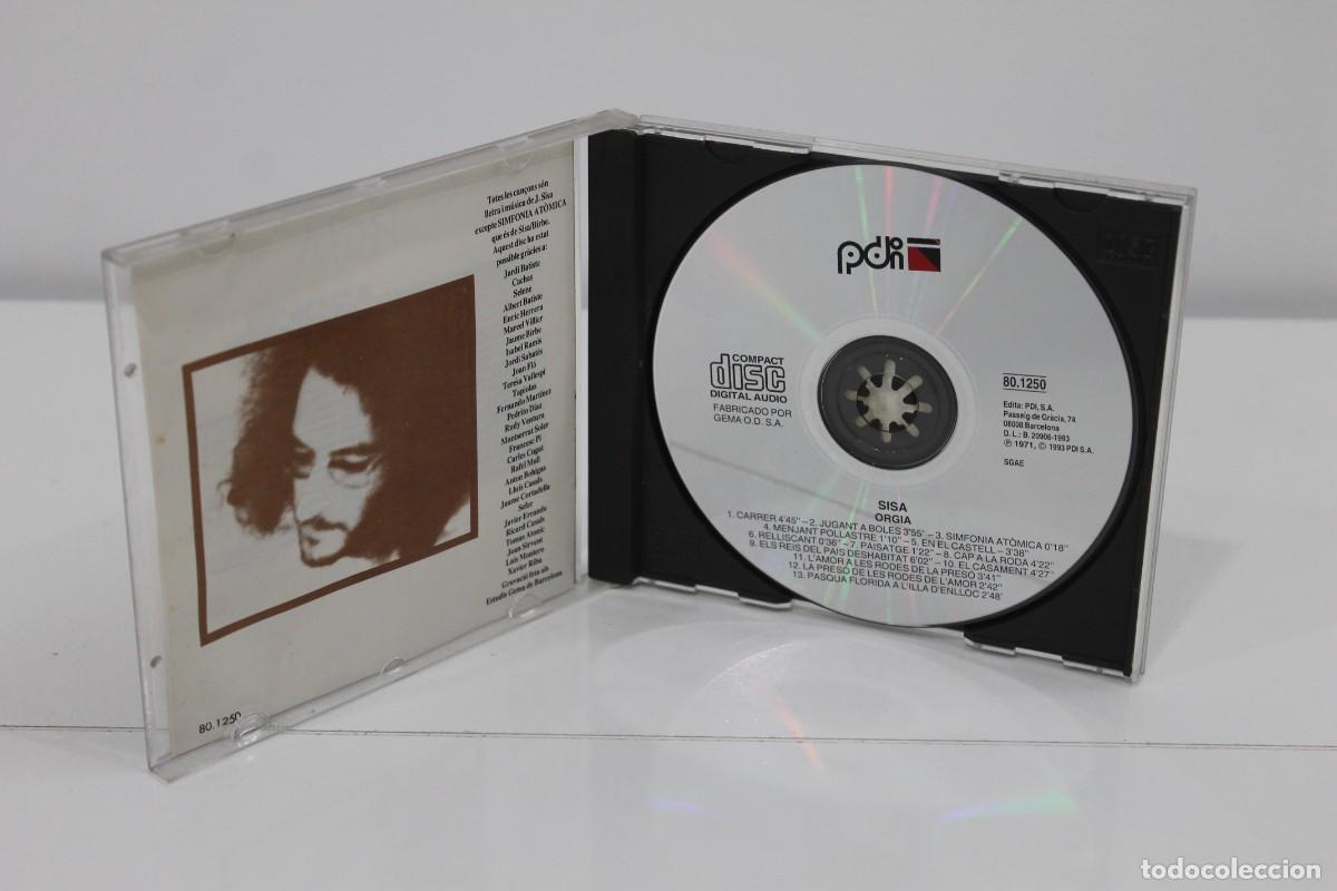 CDs de m&uacute;sica: SISA ORGIA CD REF. 80.1250 - Foto 2