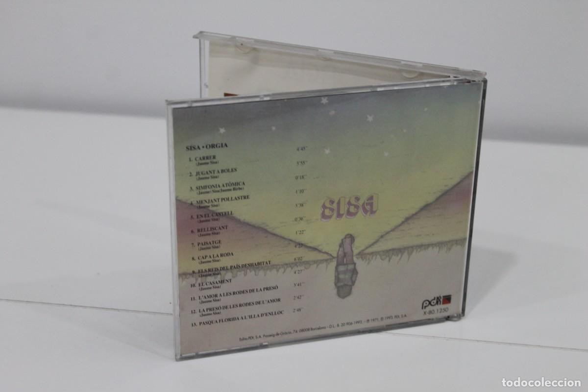 CDs de m&uacute;sica: SISA ORGIA CD REF. 80.1250 - Foto 3