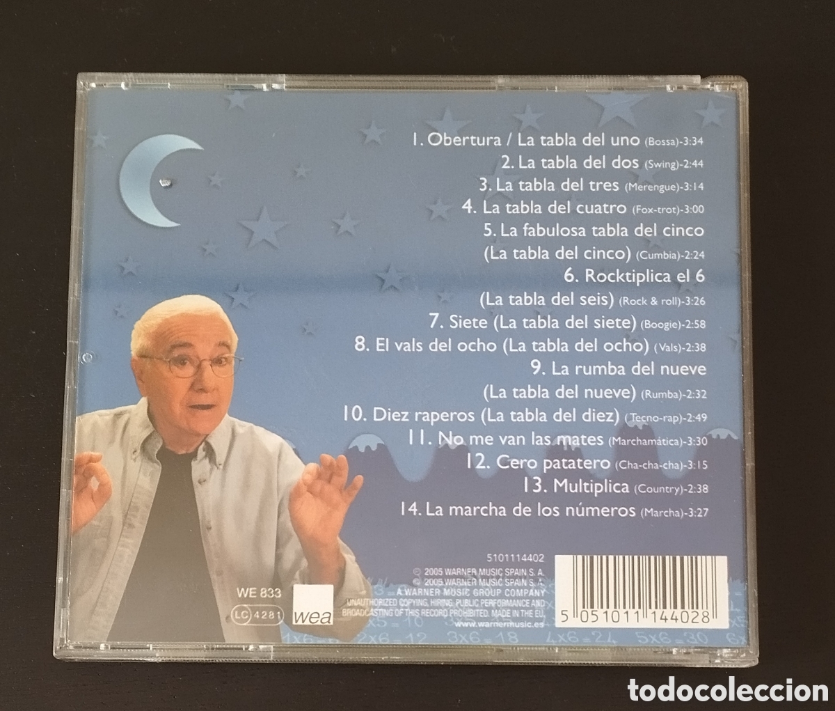 CDs de m&uacute;sica: CD MILIKI Y LAS TABLAS DE MULTIPLICAR - Foto 2