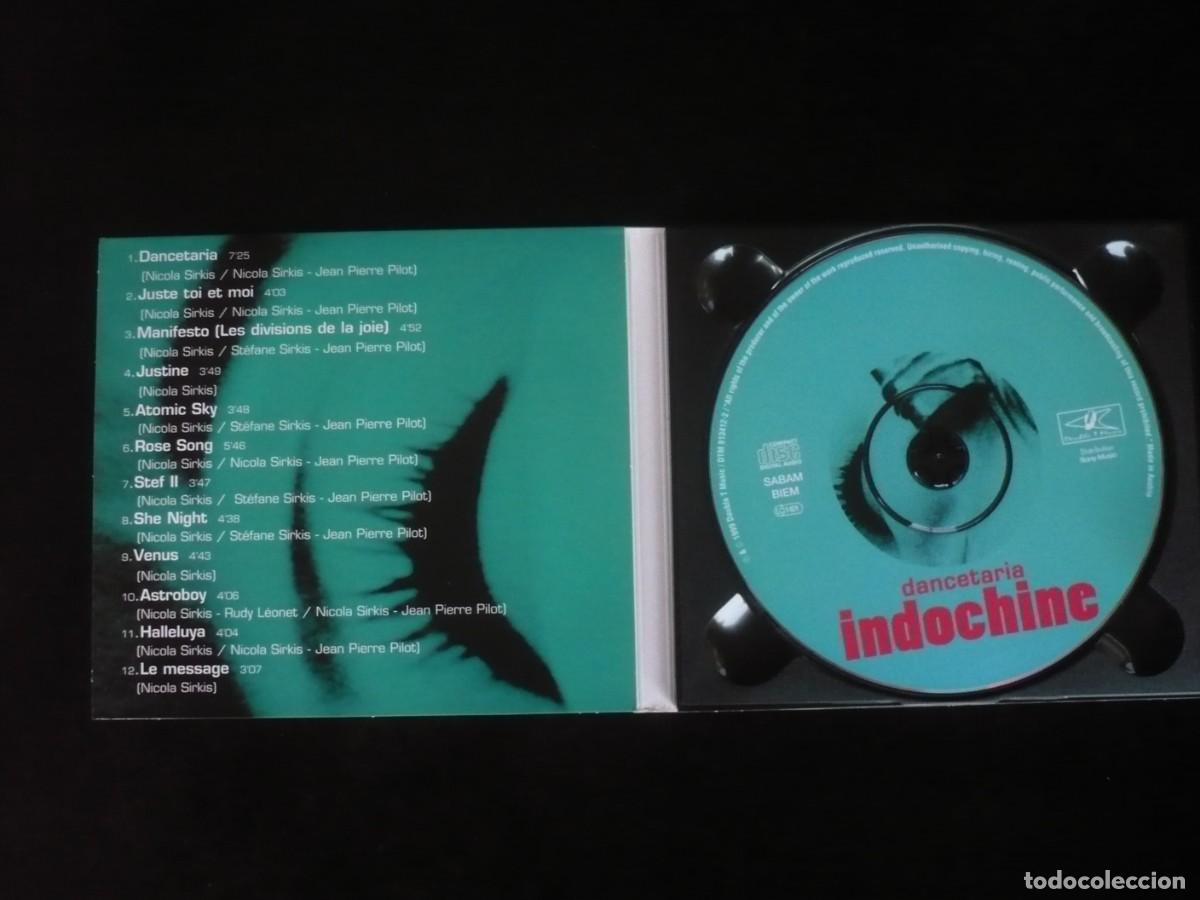 CDs de m&uacute;sica: indochine - dancetaria - cd como nuevo con librito - Foto 3