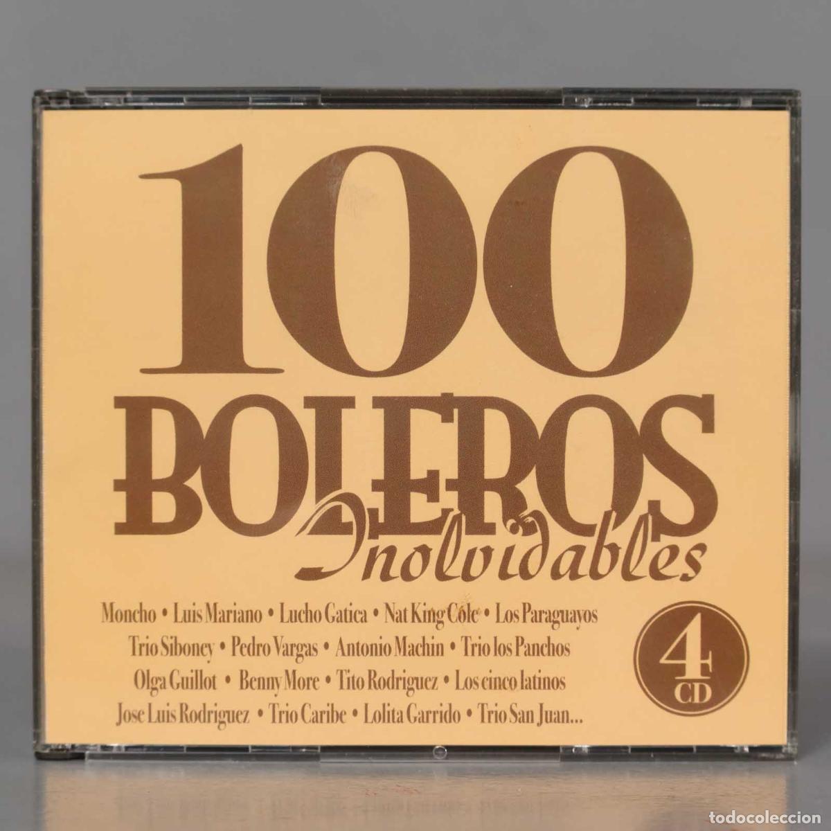 CDs de m&uacute;sica: CD. 100 Boleros Inolvidables - Foto 1
