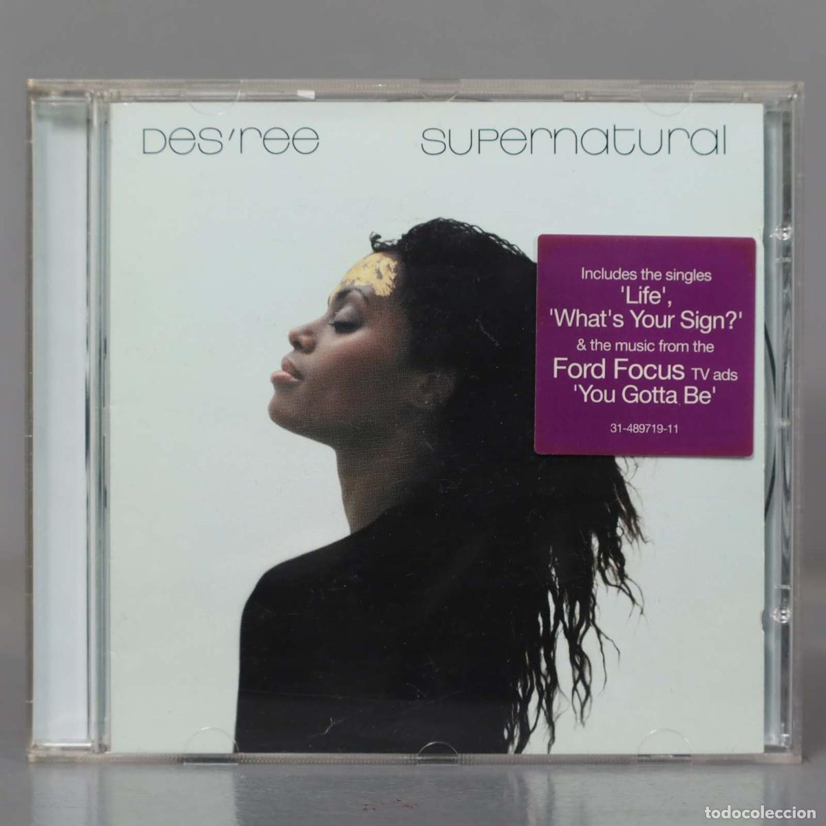 CDs de m&uacute;sica: CD. Des&acute;ree &ndash; Supernatural - Foto 1