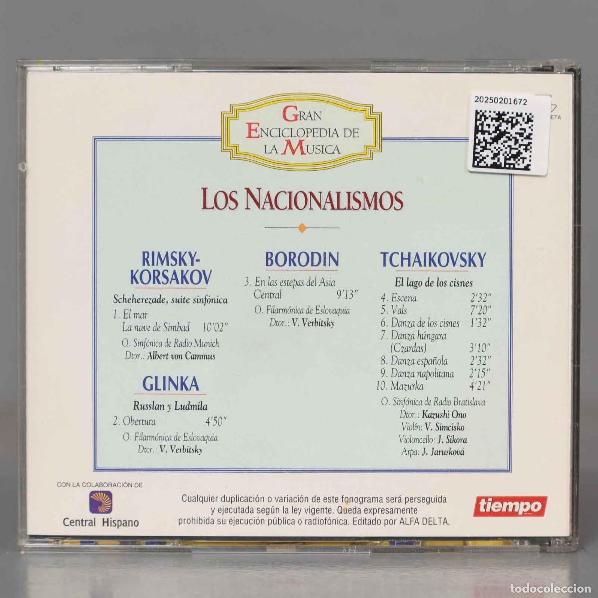 CDs de m&uacute;sica: CD. LOS NACIONALISMOS - Foto 2