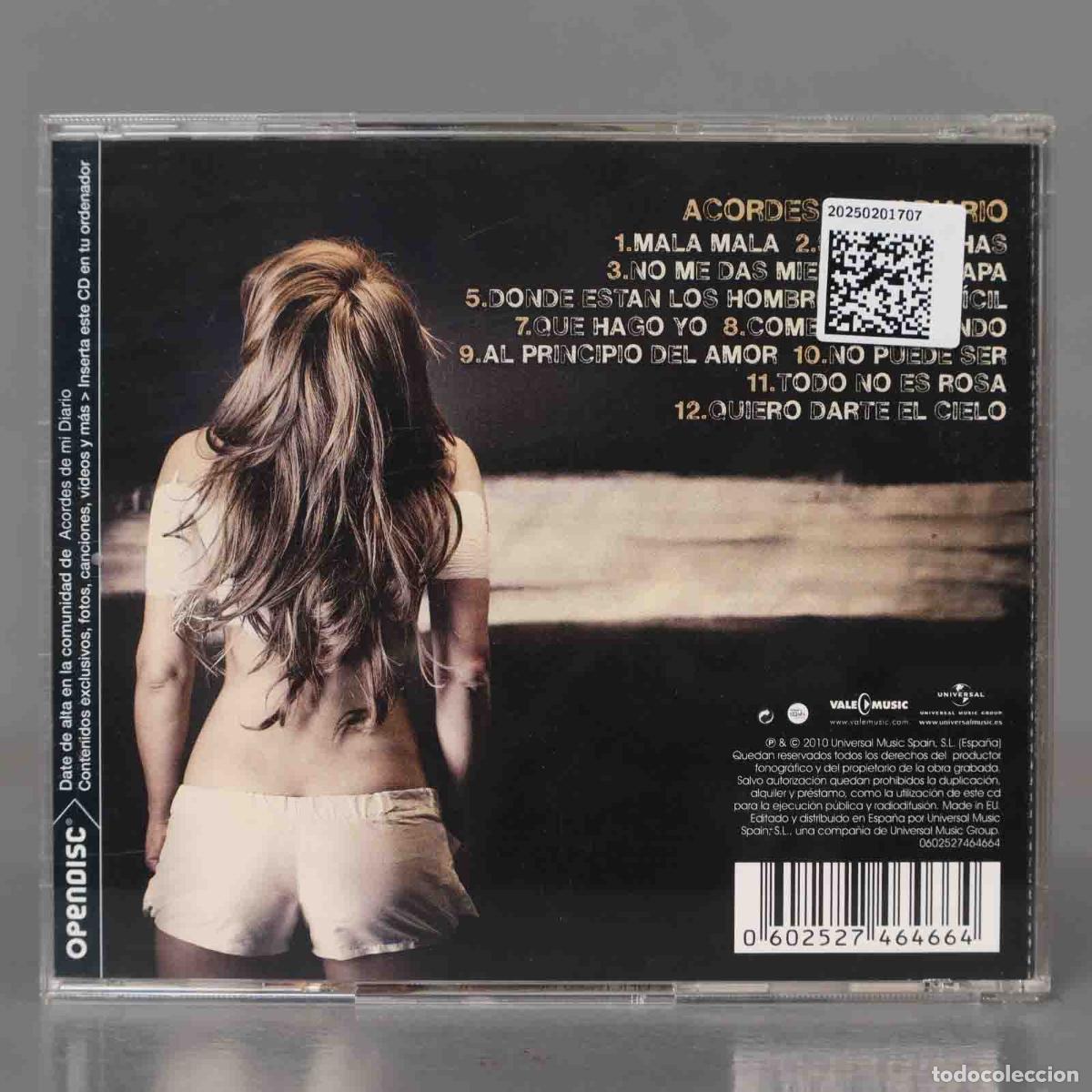 CDs de m&uacute;sica: CD. Merche &ndash; Acordes De Mi Diario - Foto 2