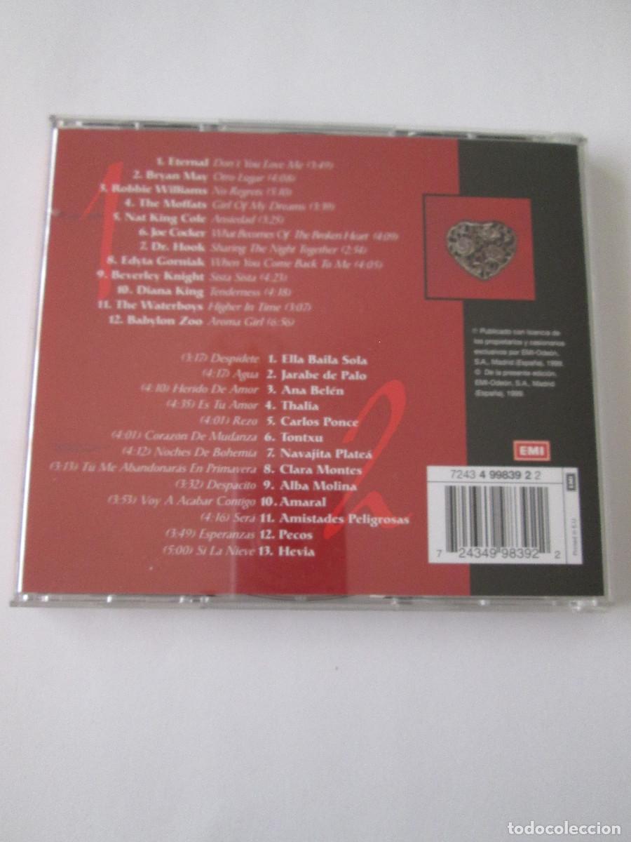 CDs de m&uacute;sica: 2 CD BALADAS 99 - EMI 1999 - 25 TEMAS - Foto 2