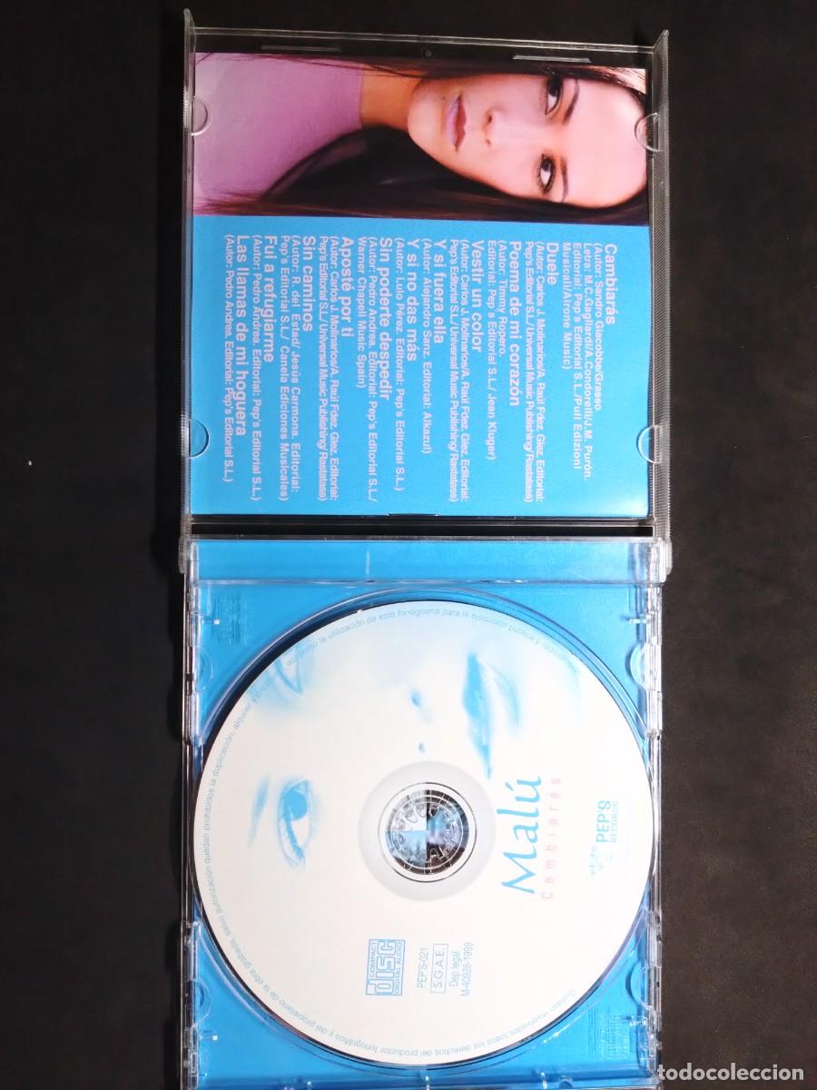 CDs de m&uacute;sica: CD MALU CAMBIARAS , LEER DESCRIPCION - Foto 2