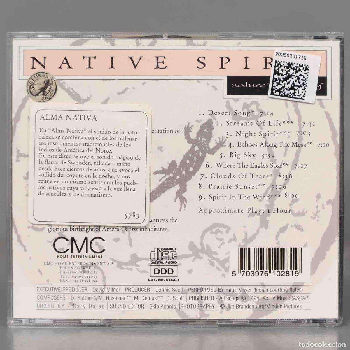 CDs de m&uacute;sica: CD. Dennis Scott &ndash; Native Spirit - Foto 2