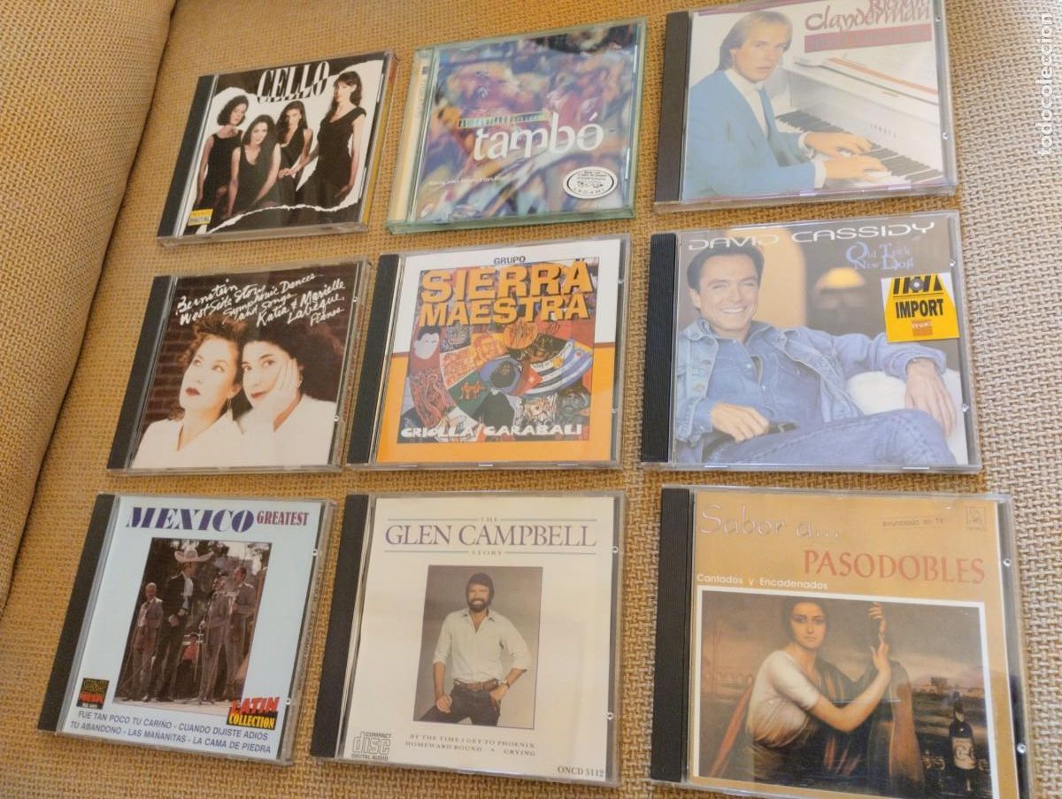 CDs de m&uacute;sica: Lote de CDs variados - Foto 1