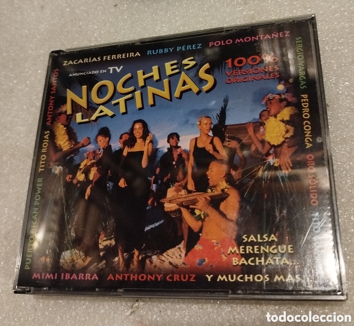 CDs de m&uacute;sica: Noches latinas. VV.AA. triple CD - Foto 1