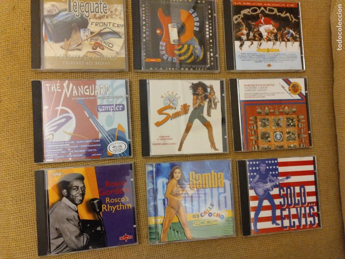 CDs de m&uacute;sica: Lote de CDs variados - Foto 1