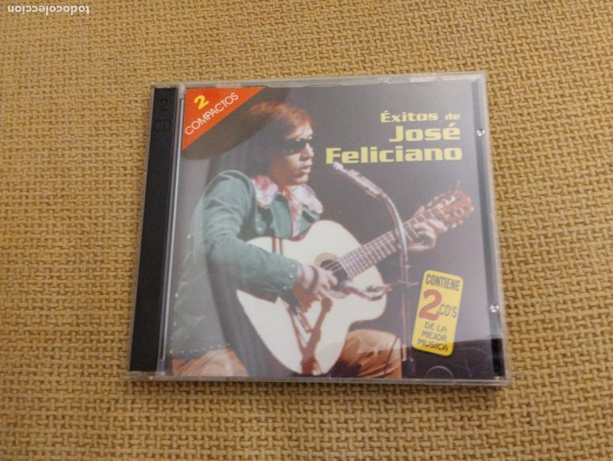 CDs de m&uacute;sica: CDs &Eacute;xitos de Jos&eacute; Feliciano - Foto 1