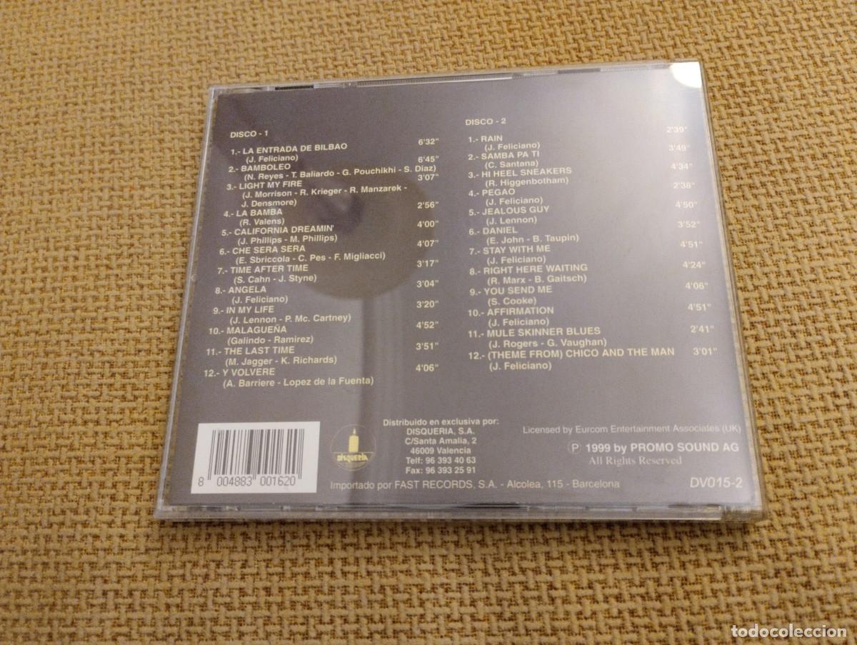 CDs de m&uacute;sica: CDs &Eacute;xitos de Jos&eacute; Feliciano - Foto 2