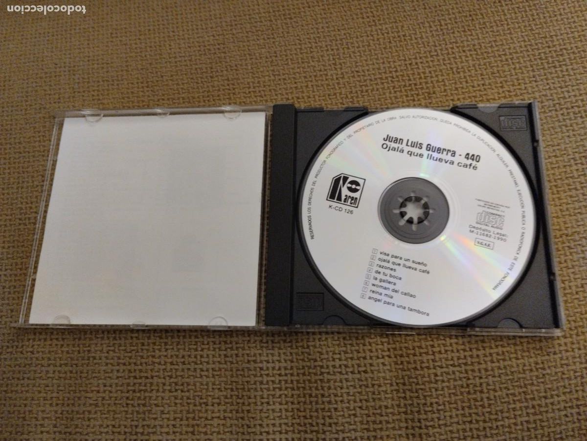 CDs de m&uacute;sica: CD Juan Luis Guerra y 449 - Foto 3