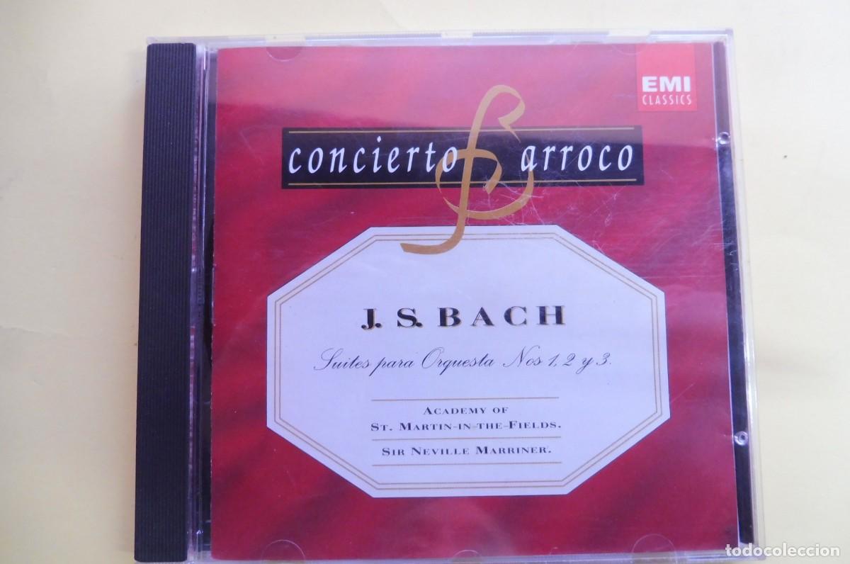CDs de m&uacute;sica: CD CONCIERTO BARROCO - J.S. BACH - EMI CLASSICS - Foto 1