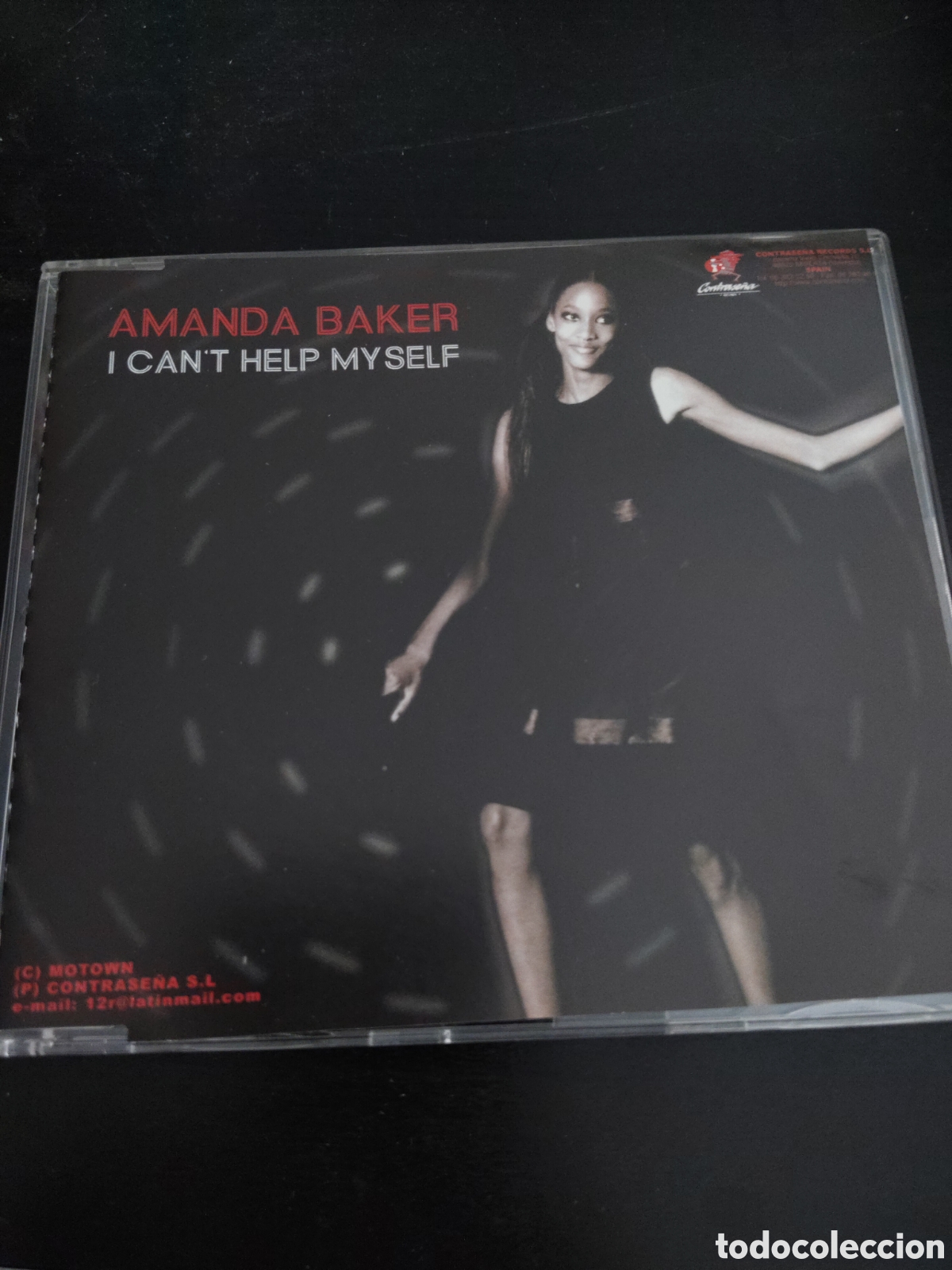 CDs de m&uacute;sica: Amanda Baker&nbsp;&ndash;&nbsp;I Cant Help Myself Cd maxi single 2000 Espa&ntilde;a - Foto 1