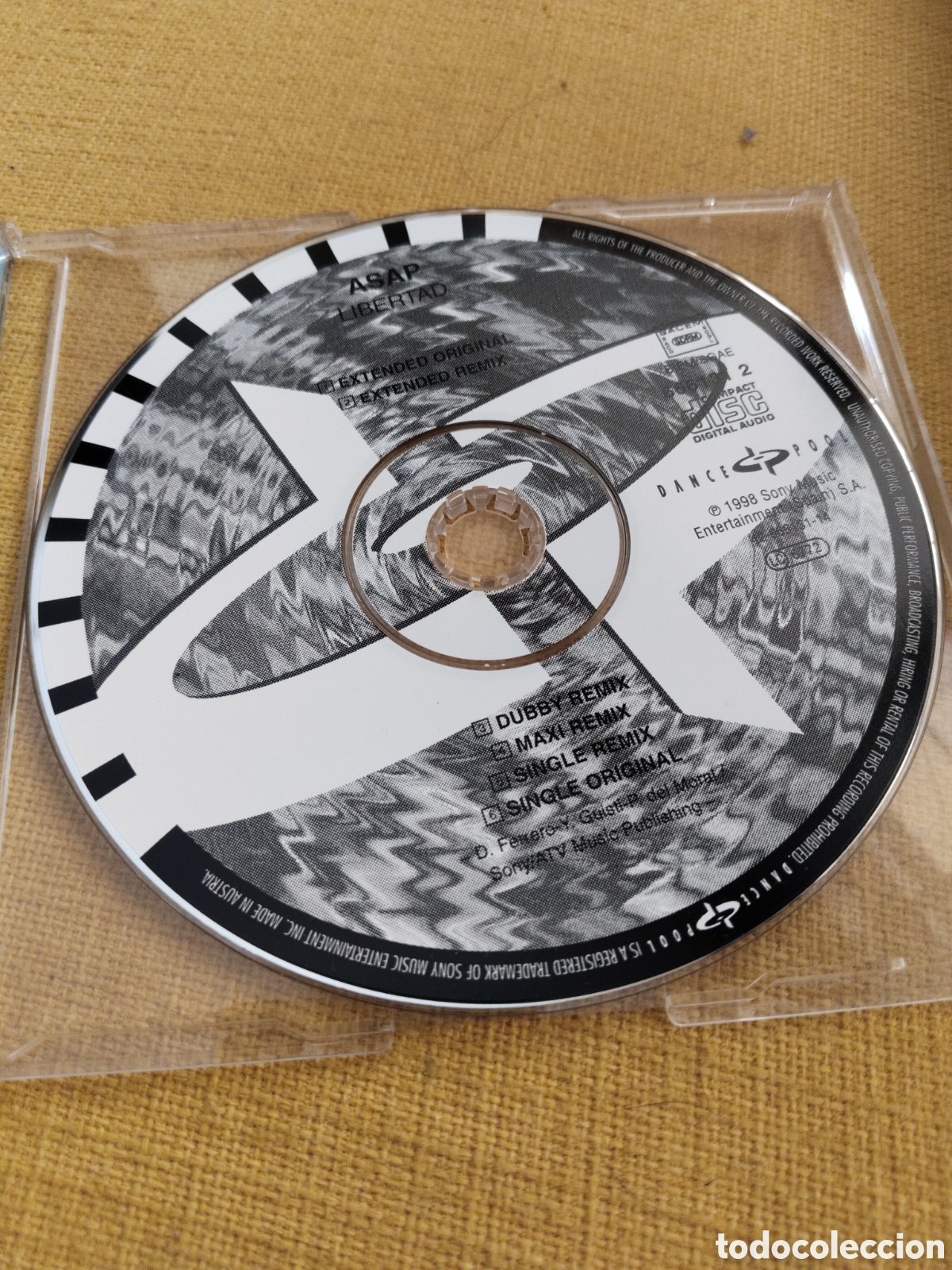 CDs de m&uacute;sica: ASAP &ndash;&nbsp;Libertad Maxi single 1998 Espa&ntilde;a - Foto 2