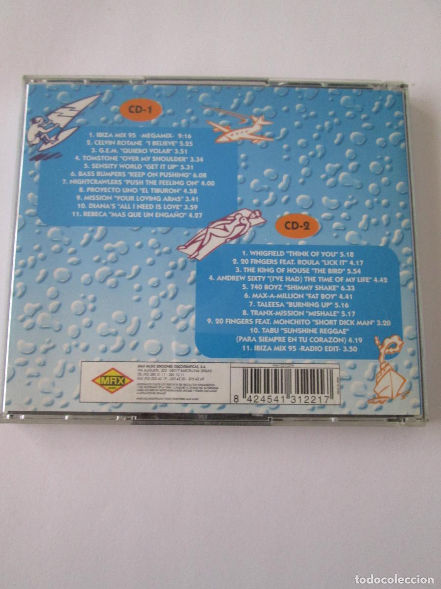 CDs de m&uacute;sica: 2 CD IBIZA MIX - MAX 1995 - 22 TEMAS - Foto 2