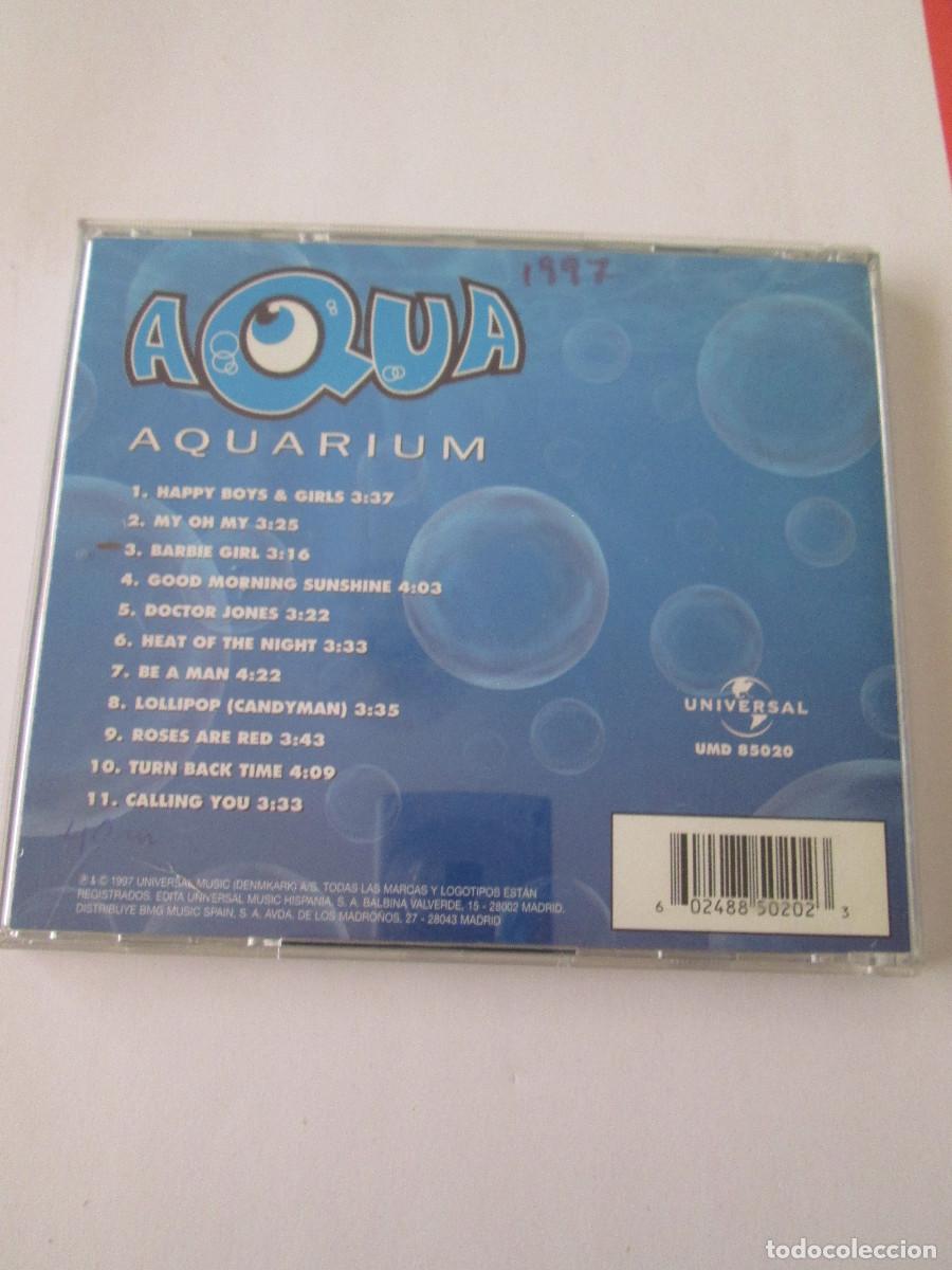 CDs de m&uacute;sica: CD AQUA - AQUARIUM - 1997 - 11 TEMAS - Foto 2