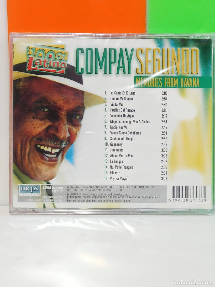 CDs de m&uacute;sica: COMPAY SEGUNDO - MEMORIES FROM HAVANA *PRECINTADO* - Foto 2