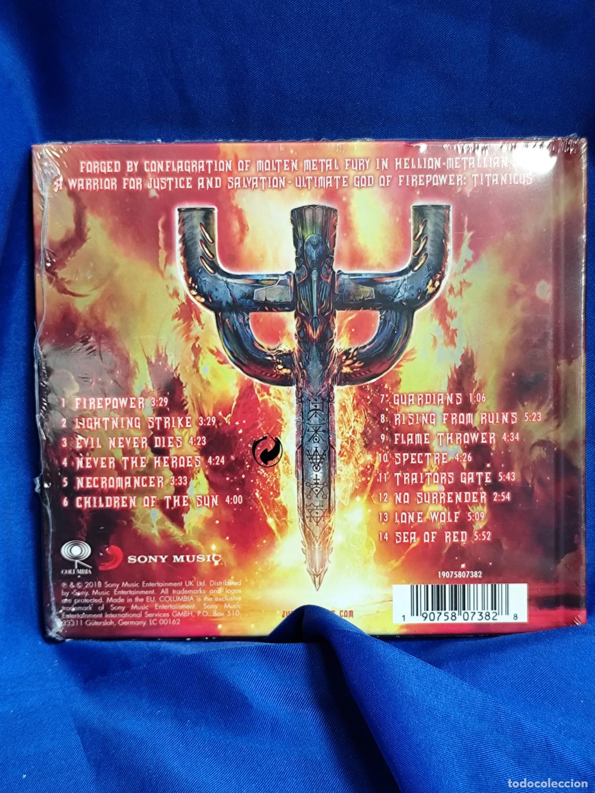 CDs de m&uacute;sica: JUDAS PRIEST FIREPOWER CD PRECINTADO - Foto 3