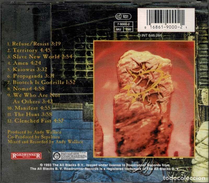 CDs de m&uacute;sica: Sepultura - Chaos A.D.. CD - Foto 2