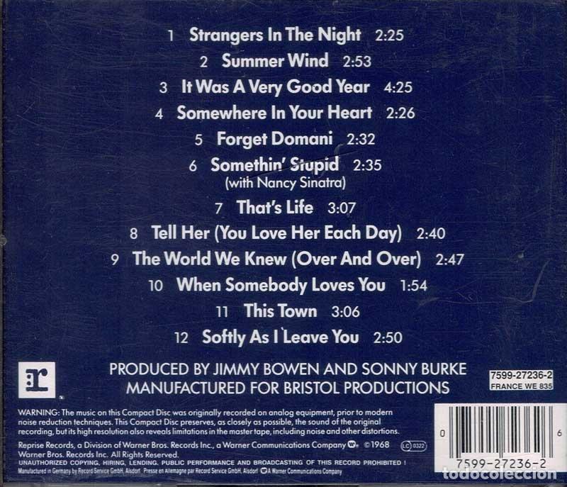 CDs de m&uacute;sica: Frank Sinatra - Frank Sinatras Greatest Hits!. CD - Foto 2